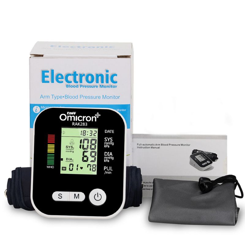 Tensi Darah Alat Ukur Tekanan Darah Electronic Blood Pressure Sphygmomanometer with Voice