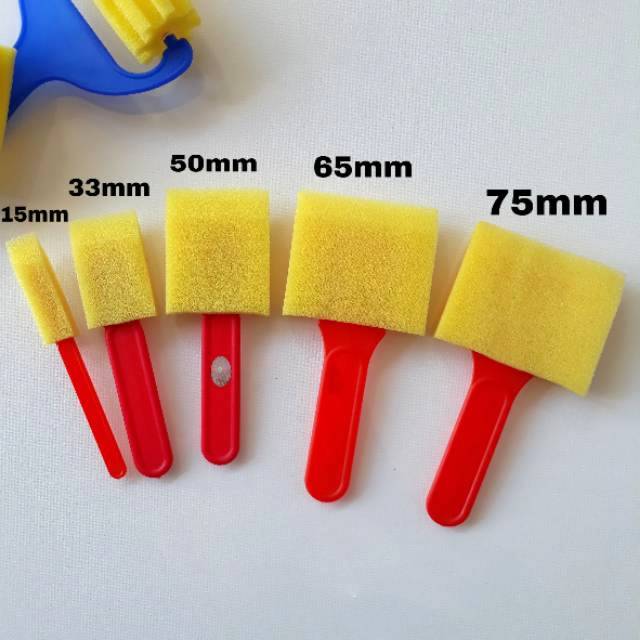 XP FOAM BRUSH 65MM SET ISI 3