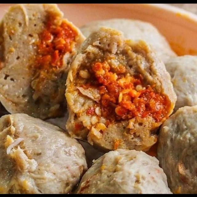 

bakso mercon enak