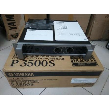 Power Yamaha P 3500 S Amplifier Yamaha P3500S