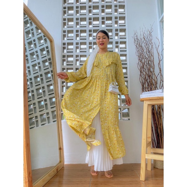 Gamis/long tunik rayon ART.WEARS BY NIENDA