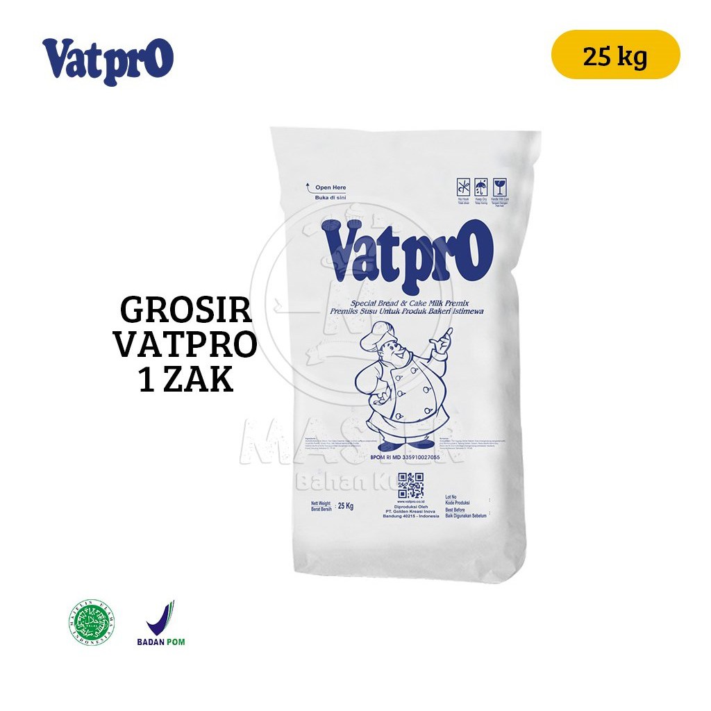 GROSIR Vatpro Susu Bubuk Full Cream [1 ZAK 25 kg]