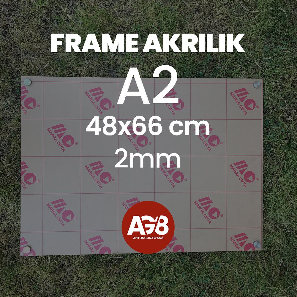 

Acrylic - Frame Akrilik A2 48x66cm 2mm Bagus