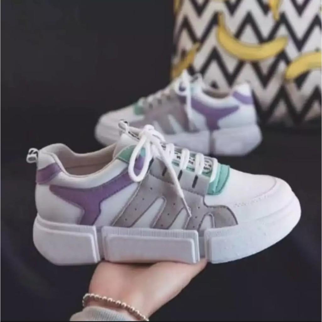 ARY_Shoes- PROMO BAYAR DITEMPAT (COD) Sepatu Wanita Terbaru 2021 Sneakers Sepatu Wanita Korea Murah