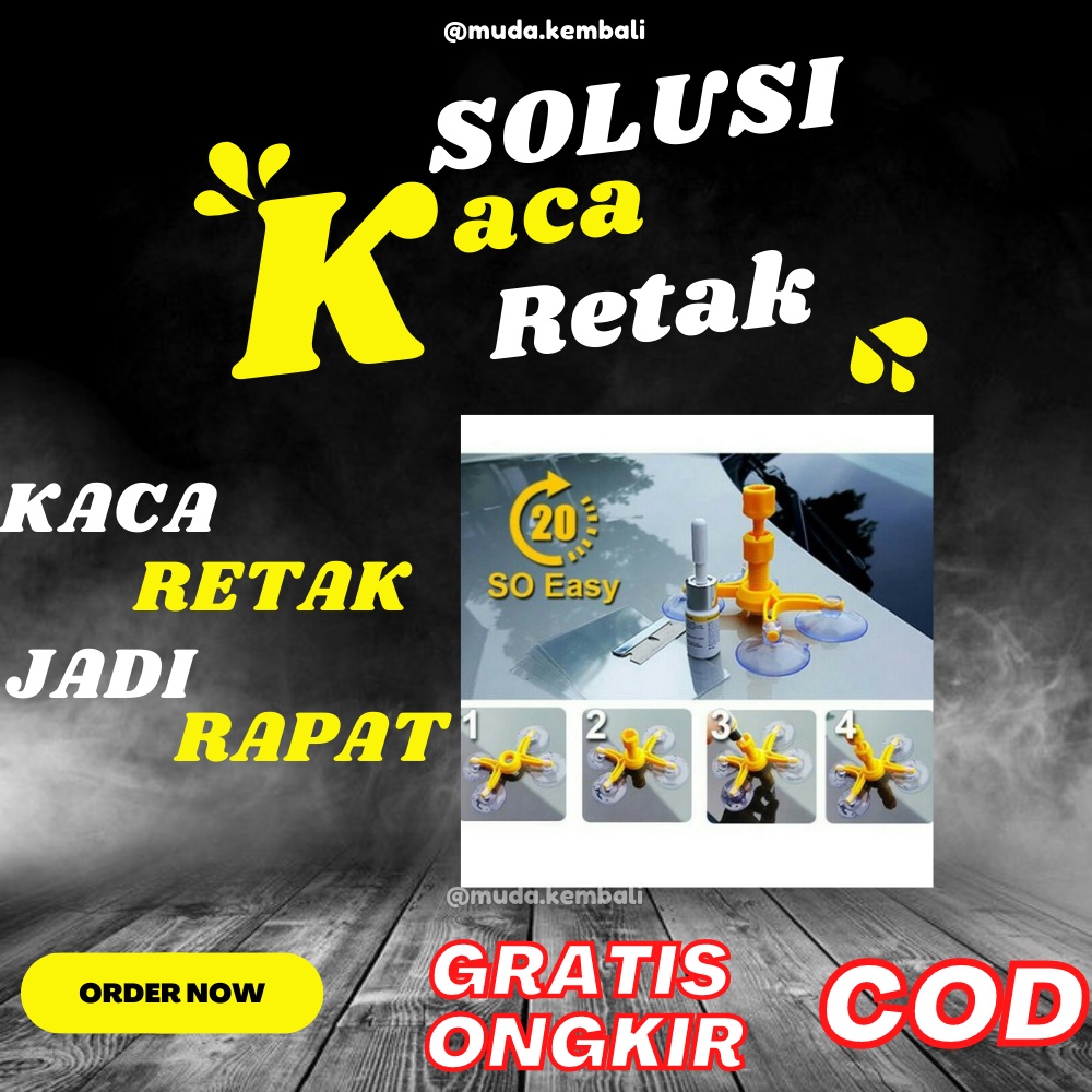 WINDSHIELD REPAIR KIT LEM CAIRAN PEREKAT UNTUK KACA AQUARIUM AKUARIUM BENING MOBIL LAYAR LCD HP TOUC