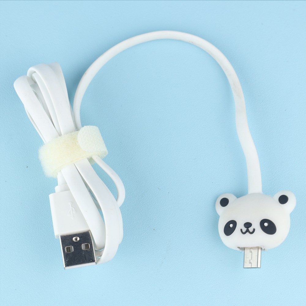 KABEL DATA TEDDY BEAR LED FULL LAMPU MICRO USB / KABEL DATA HARGA SPESIAL