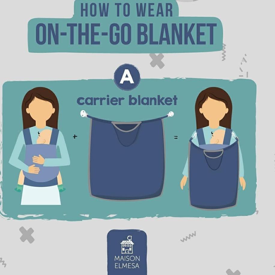 Pqd 675 Maison Elmesa Baby Blanket On The Go Shopee Indonesia