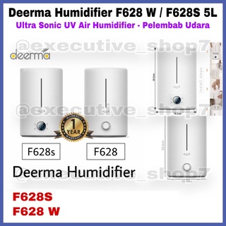 Deerma Humidifier F628 W / F628S 5L - Ultra Sonic UV Air Humidifier - Pelembab Udara