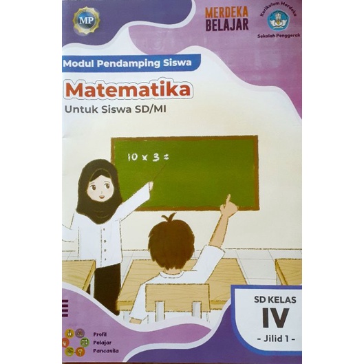 buku modul lks 4 sd matematika kurikulum merdeka