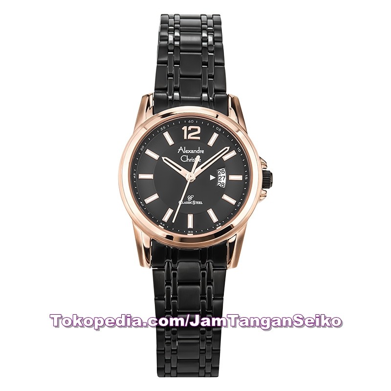 Jam Tangan Wanita Alexandre Christie AC 8325 LD BBRBA Classic Quartz