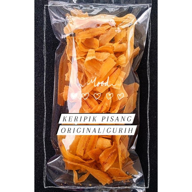 

Keripik Pisang Original /Asin / Gurih
