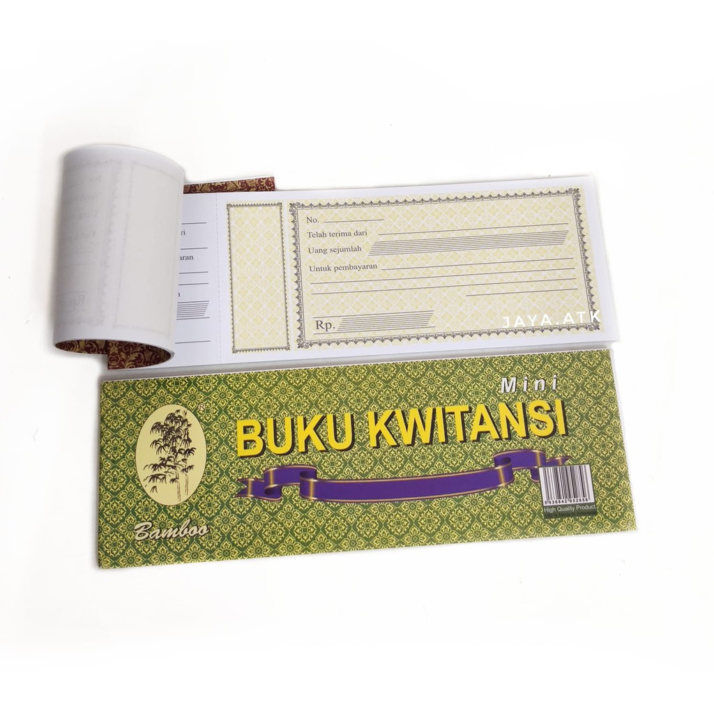 BUKU KWITANSI KUITANSI MINI KECIL BAMBOO 36 LEMBAR MURAH