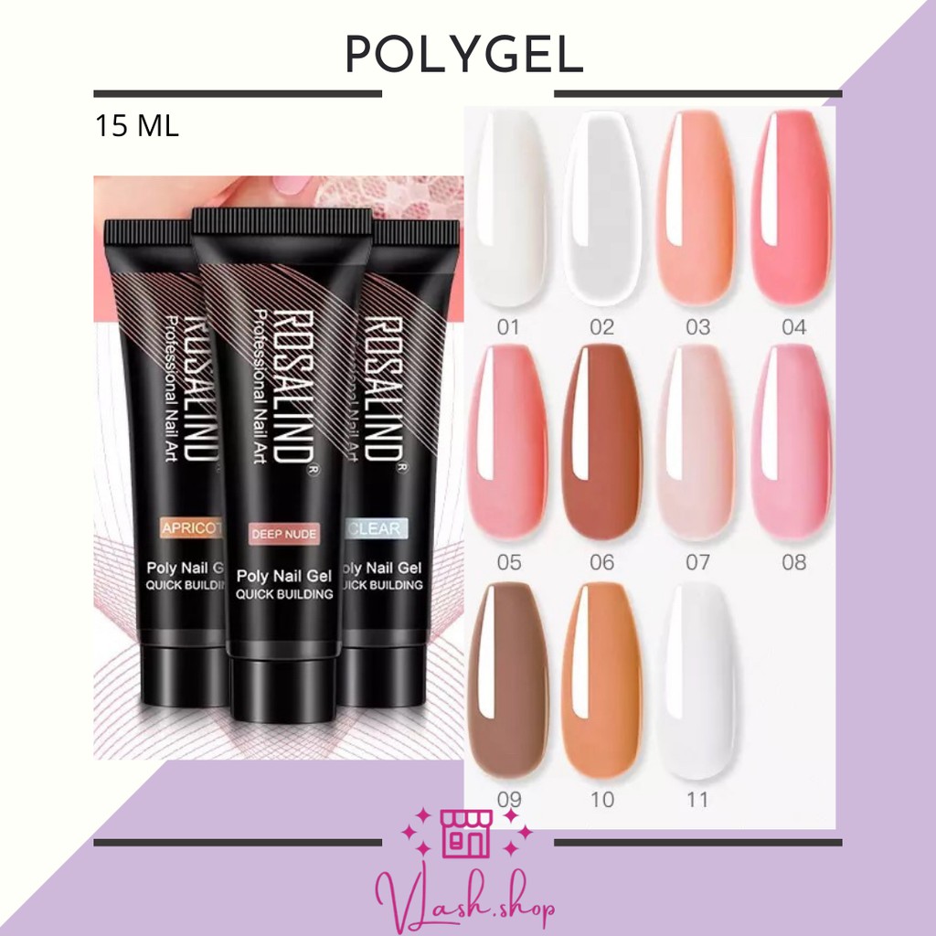 ROSALIND POLYGEL - NAIL EXTENSION