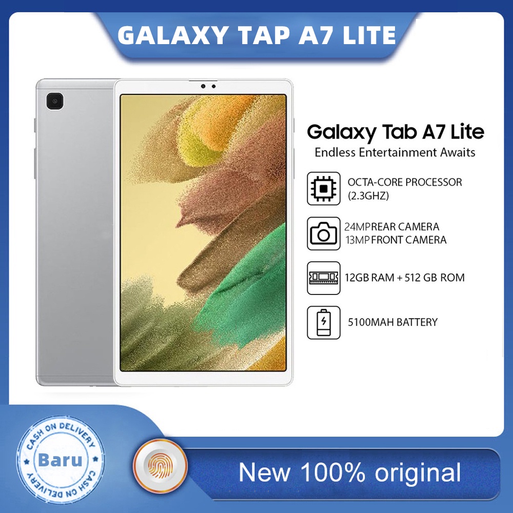 Merek Baru Asli galaxy tab A7 Pendidikan Online Tablet PC 12GB+512GB 8 Inch HD Display Tablet PC | Pelindung Mata | Kids Corner HD Android Tablet PC Student Learning Tablet PC Android 10.0 Promosi Tablet PC Murah