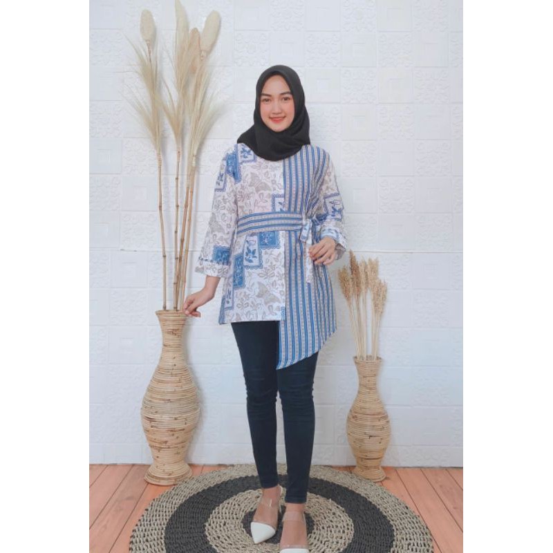 Blouse Batik Kerja Seragam Kerja Seragam Batik Formal