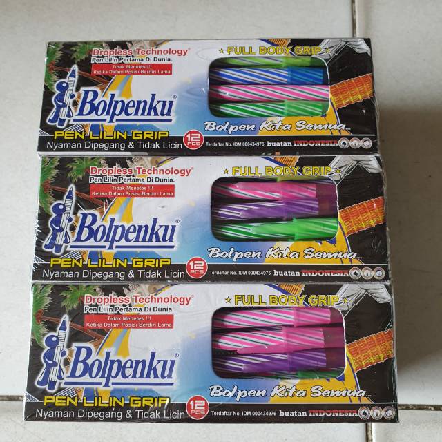 

Bolpenku pena lilin spiral murah lancar