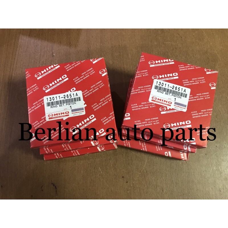 RING PISTON HINO LOHAN HO7D STD