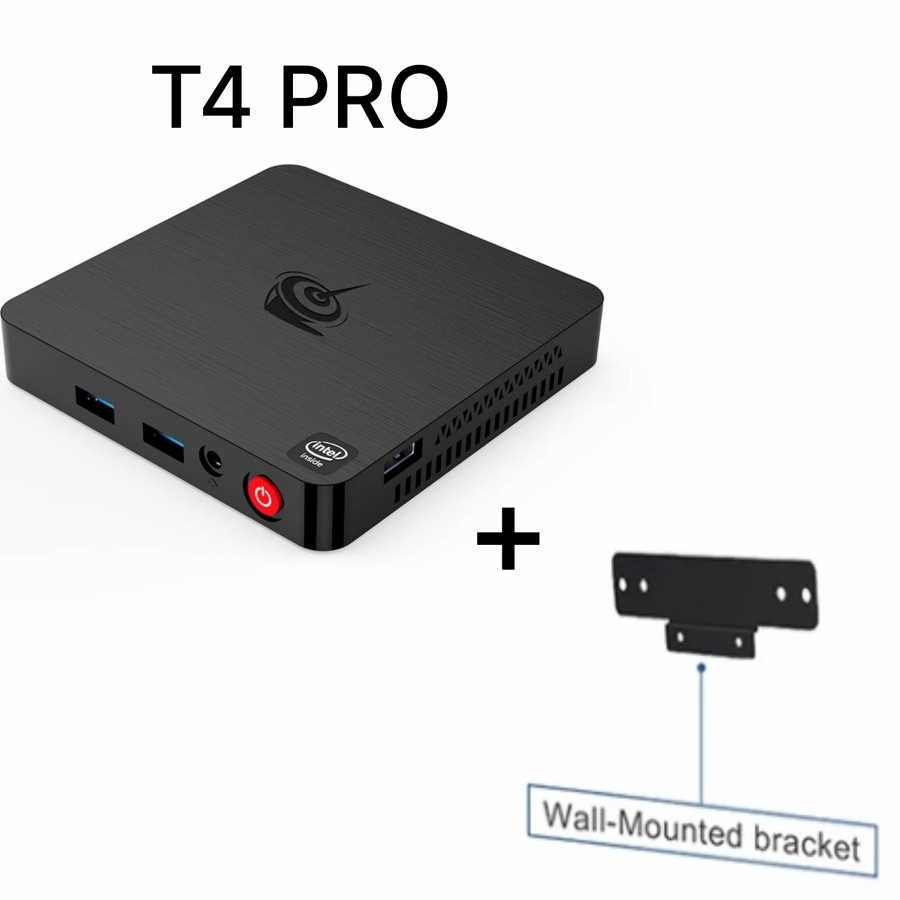 Mini PC Beelink T4 Pro RAM 4GB ROM 64GB Intel celeron N3350 Dual HDMI Windows 10