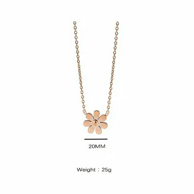 GG kalung Liontin Deasy Titanium#KL-126B