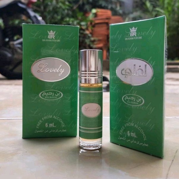 Minyak Wangi LOVELY Parfum Kemasan 6ml Roll On Non Alkohol