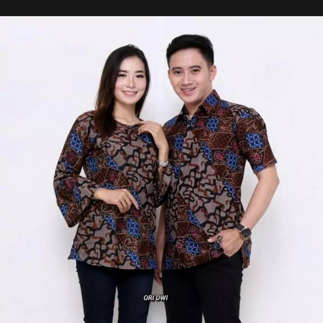 Couple batik cendrawasih