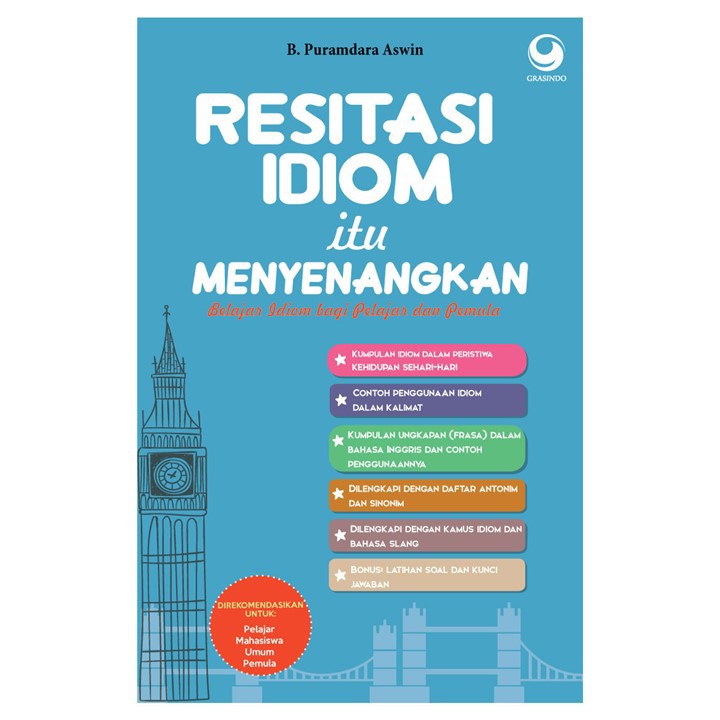 Buku Resitasi Idiom Itu Menyenangkan: Belajar Idiom bagi Pelajar dan Pemula