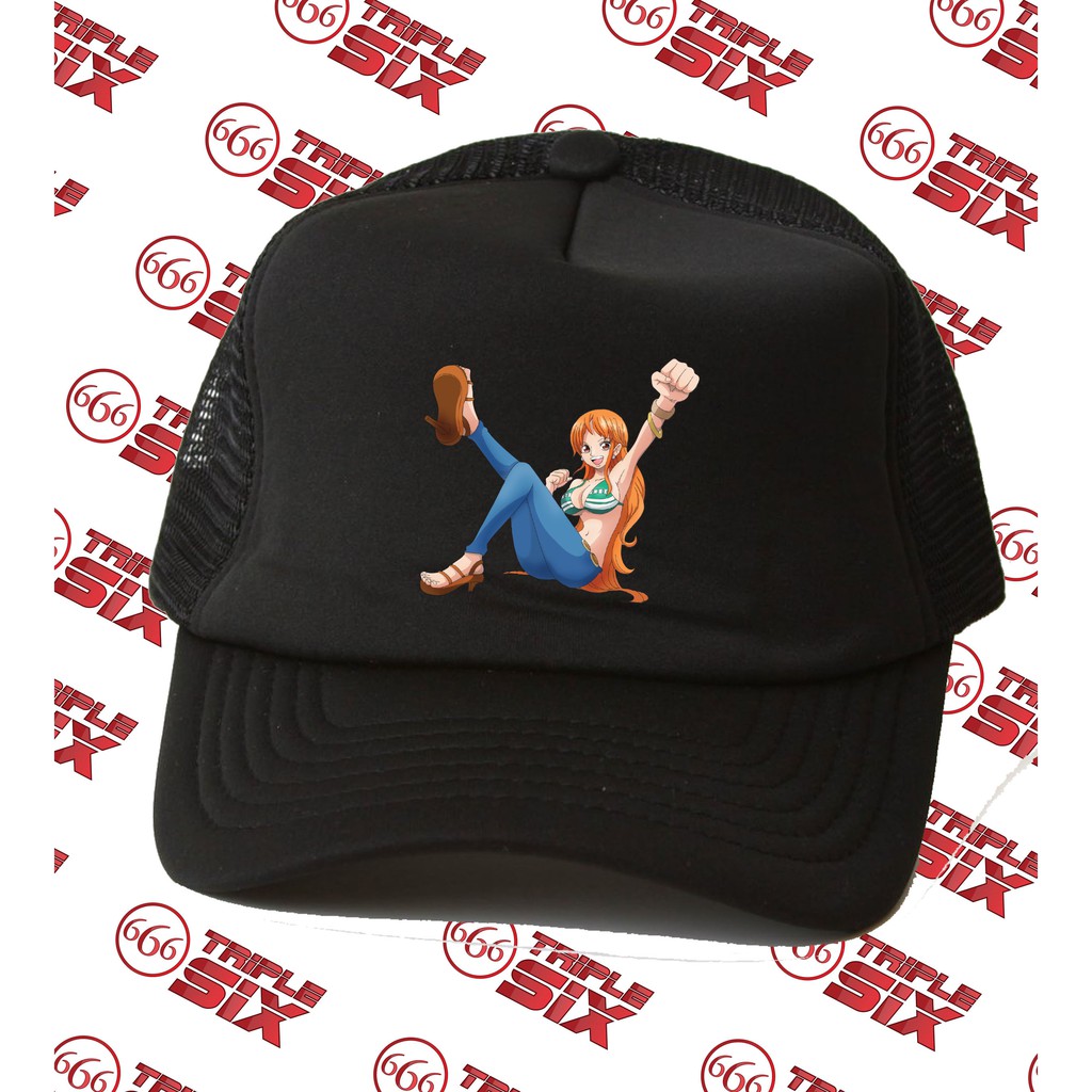 Topi Trucker Anime Nami One Piece Waifu