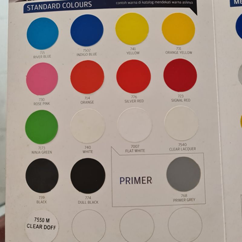 

Sapporo Mini Basic Colours