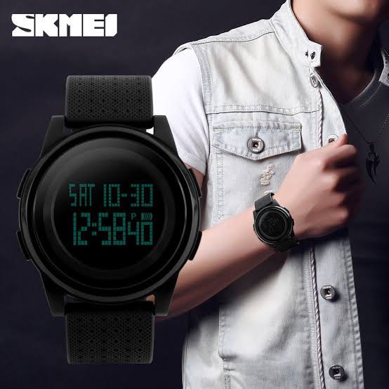 JAM TANGAN Pria / SKMEI ORIGINAL / SKMEI 1206 / SKMEI THIN FAEDAH90