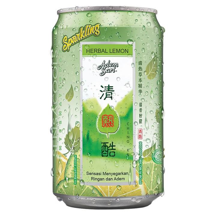 Adem Sari Ching Ku Sparkling Lemon 320 ml 3 Pcs - Multi Pack