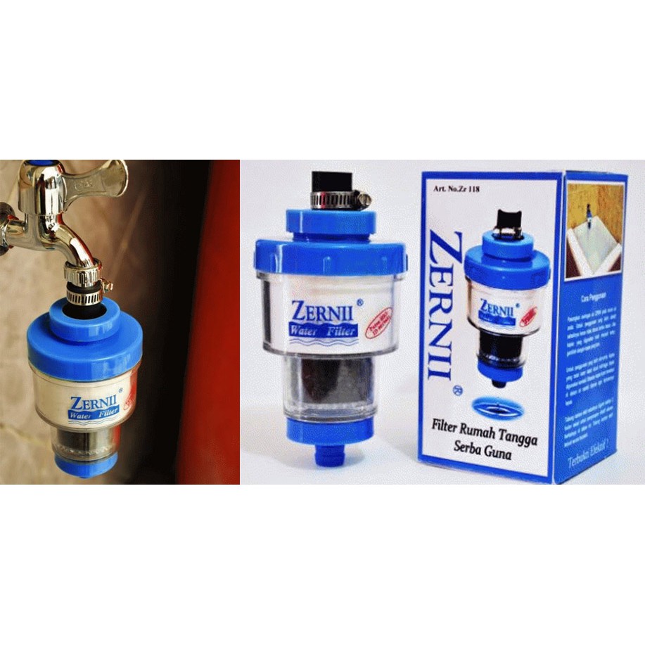 Alat Penjernih Air Zernii Water Filter Saringan Air Filter Air Saringan Kran Air Penyaring Air