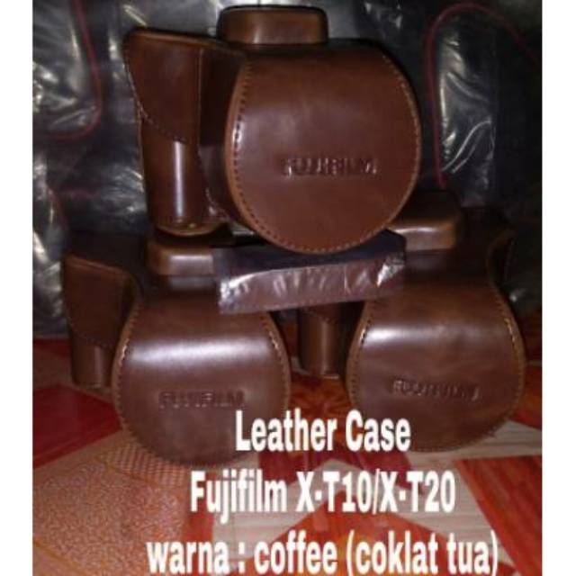 Leather case /cover bag camera/tas kamera for fujifilm x-t10 / x-t20 / xt10 / xt20