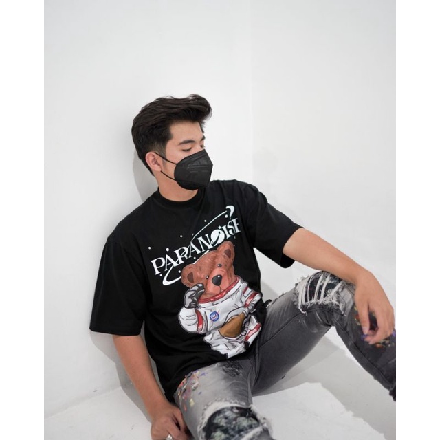 PARANOISE VOL. 13 TEDDY SPACE AR TEE [ ORIGINAL 100% ]
