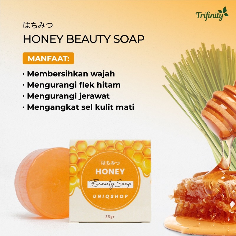 Sabun Madu Pembersih Wajah Cuci Muka Pria Wanita Facial Wash Trifinity Surabaya