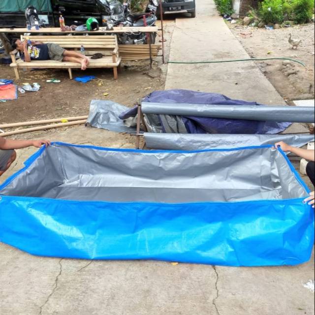 Terpal kolam 3x2x0.5