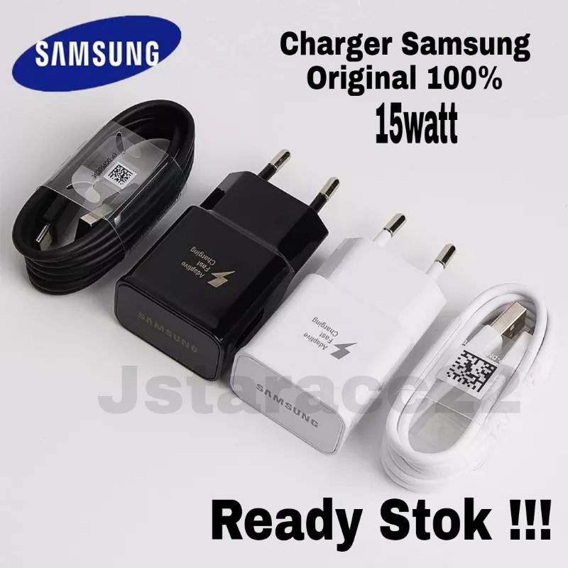 CHARGER SAMSUNG GALAXY A50 A50S ORIGINAL 15WATT FAST CHARGING USB TYPE C CASAN ORI