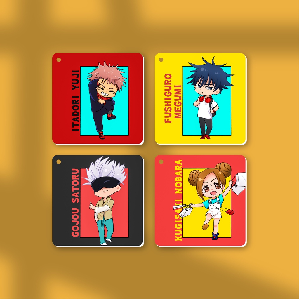 Mini Note Book with Ring Jujutsu Kaisen Lost in Paradise Version | Note Book Anime