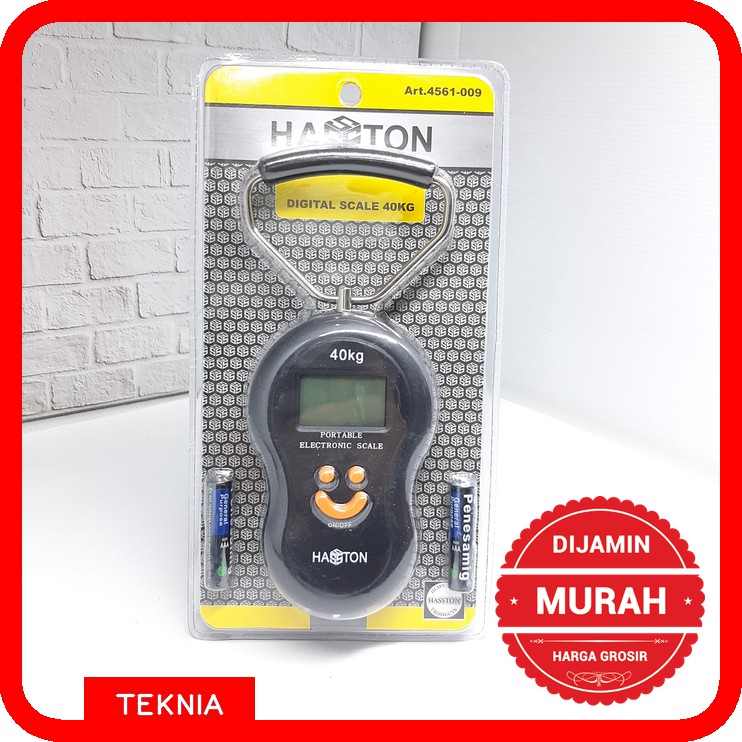 HASSTON Timbangan Gantung - Digital Scale 40 Kg Art. 4561- 009