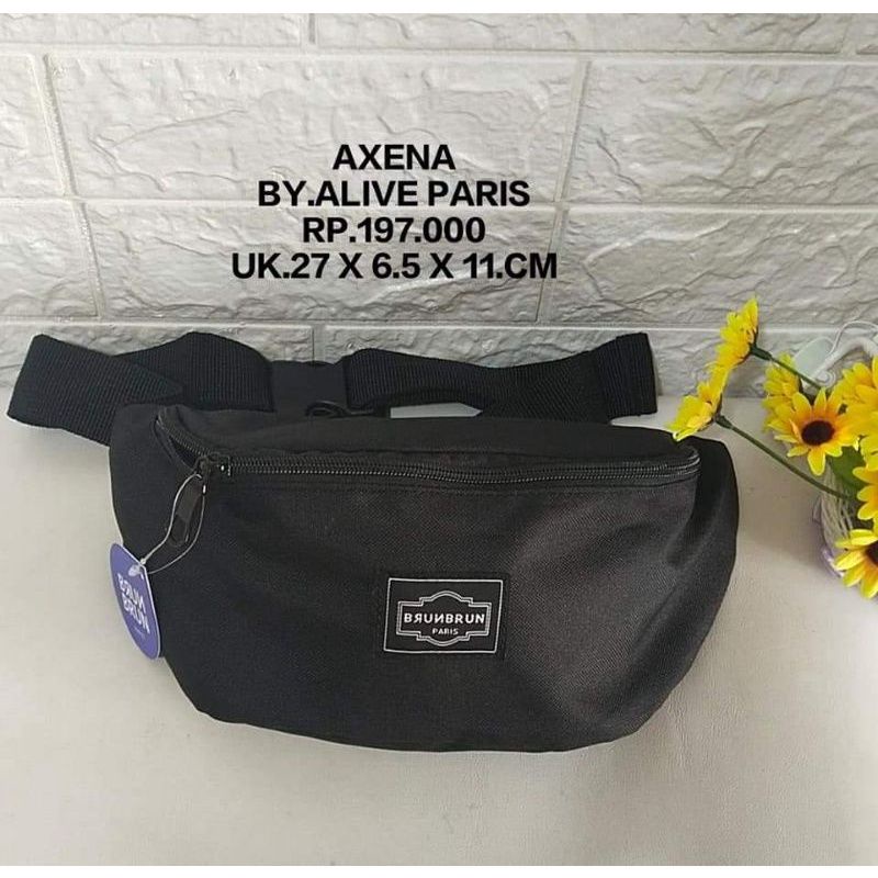 TAS AXENA  BAG TAS WB PRIA DAN WANITA TAS PINGGANG TAS BAHU ALIVE PARIS ORIGINAL TAS SELEMPANG