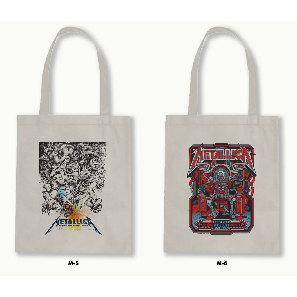 TOTE BAG BLACU - METALLICA