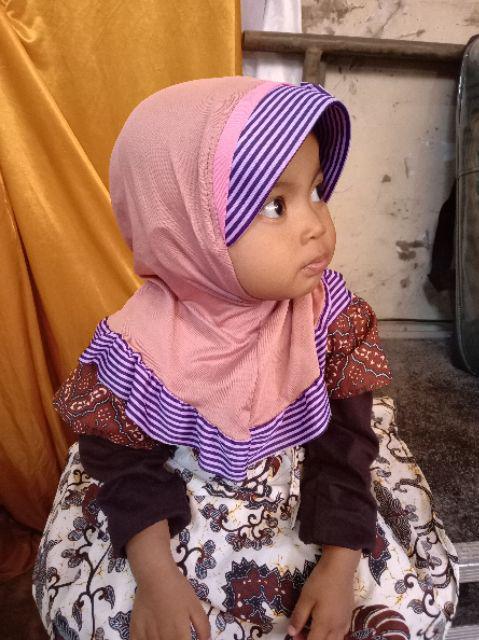 Dress Batik Anak Size S Usia 2,5 Th - 4th