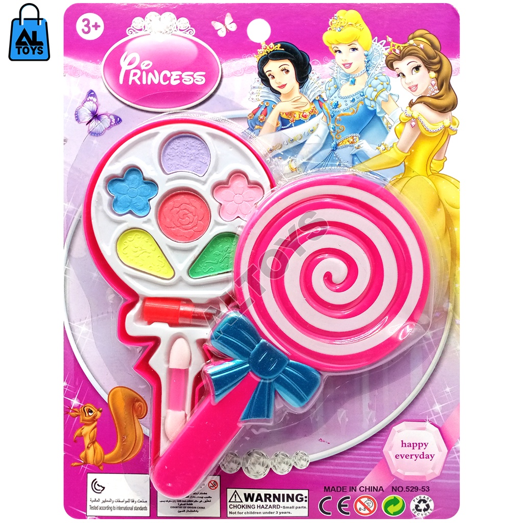 Aneka Mainan Makeup Kerang Lollipop Donat Anak Perempuan Rias dan Kecantikan