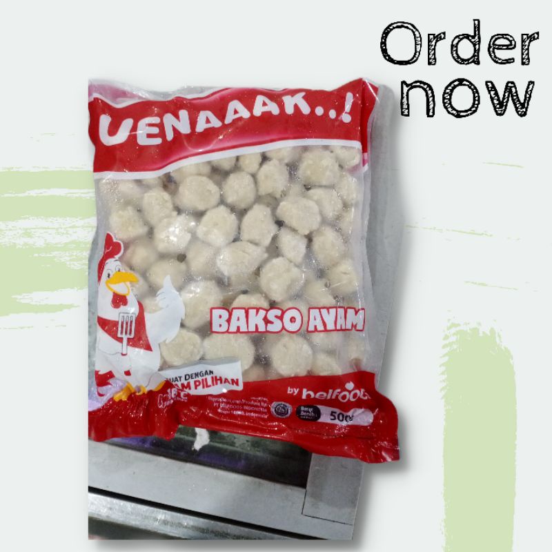 

BELFOODS Baso mini 500g isi 100pc Uenaaakk
