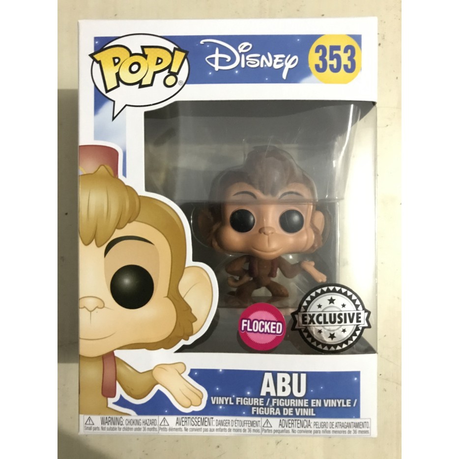 Jual Funko POP! Disney: Aladdin - Abu Flocked | Shopee Indonesia