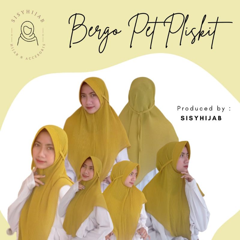 BERGO PLISKET TALI PET