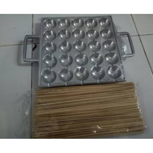 TLR Cetakan Sate Telur Puyuh**