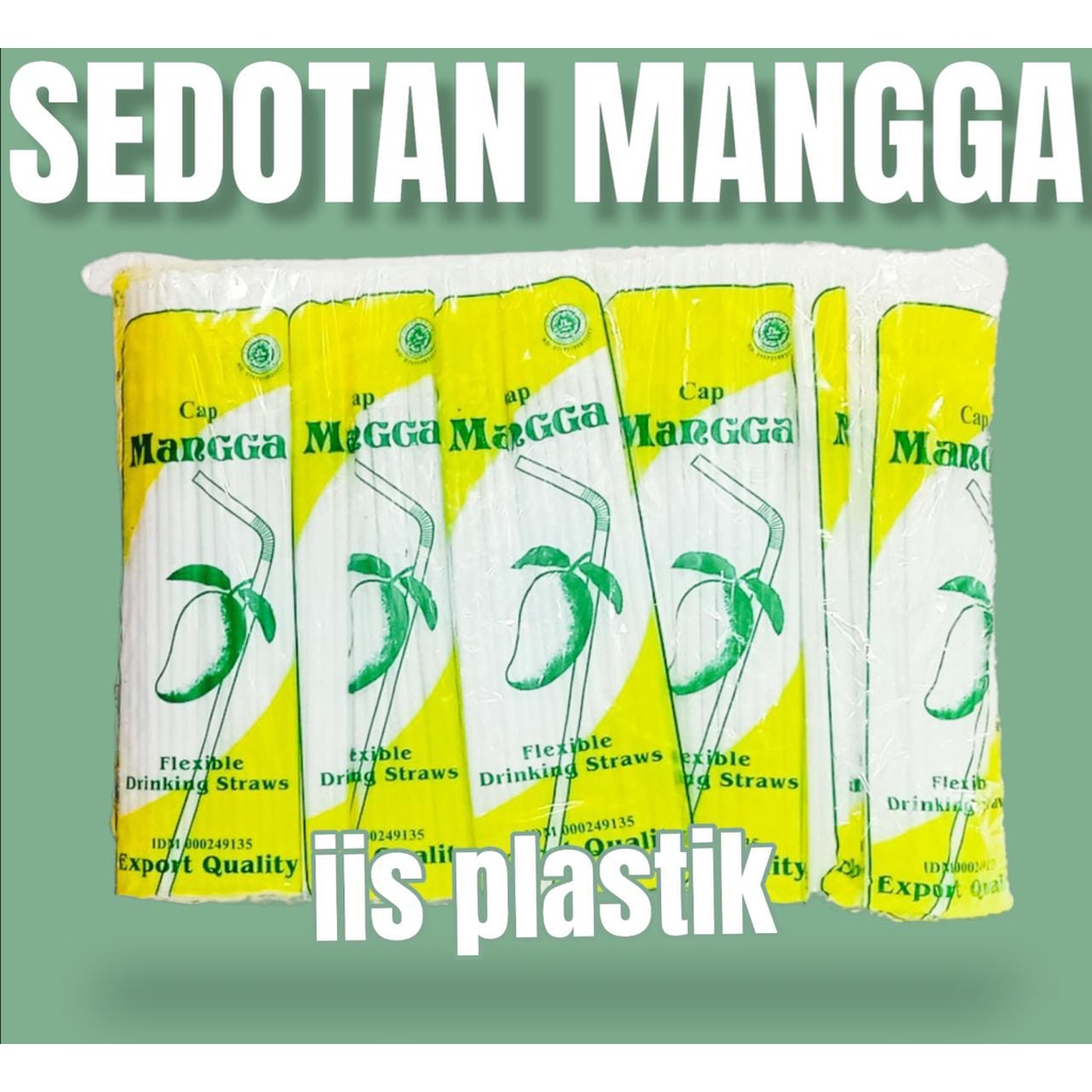 SEDOTAN TEKUK PUTIH CAP MANGGA ( PER PACK ) kecil