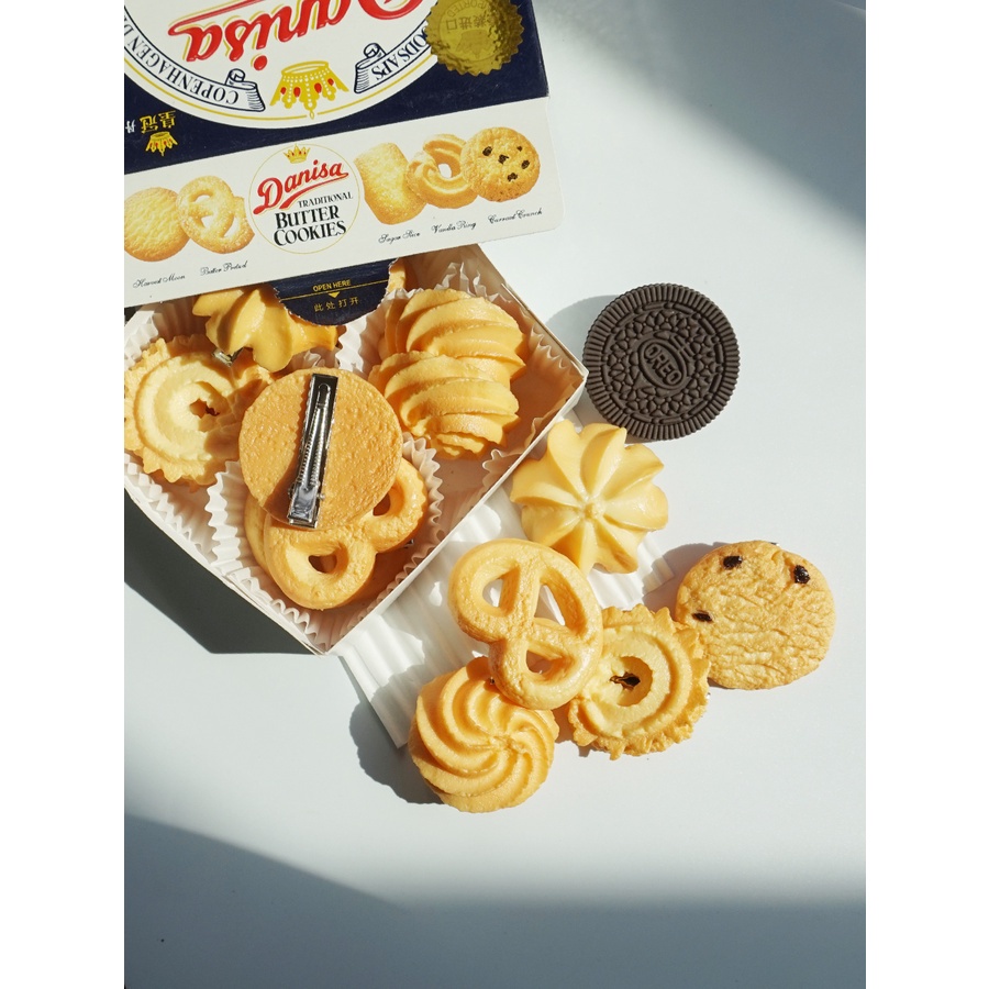 Jepit Rambut Desain Biskuit Cookies Gaya Korea Untuk Wanita