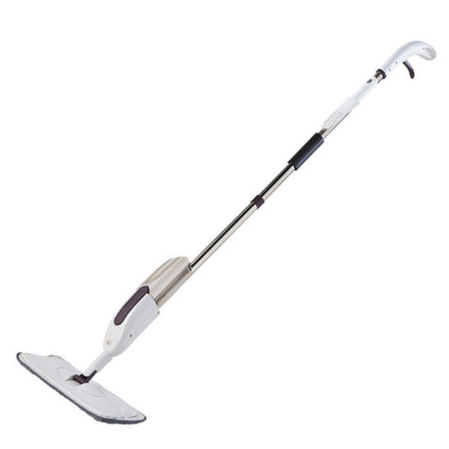 Alat Kain Pel Penyemprot Air Water Spray Sweeper Floor Flat Mop - A88 - White