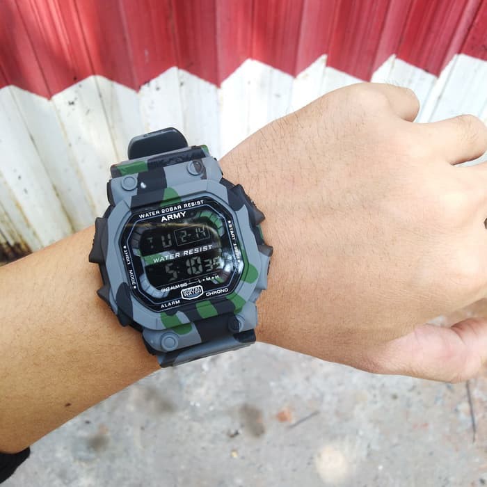 JAM TANGAN PRIA DIGITAL ARMY JA7001